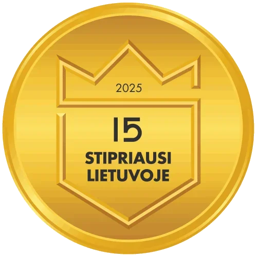 Stipriausi Lietuvoje 2025